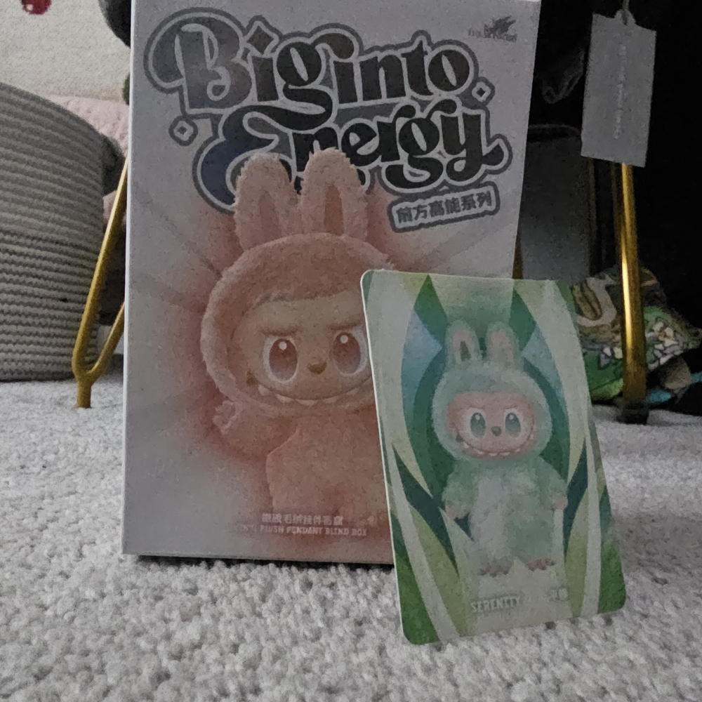 Big Into Energy Labubu- Serenity